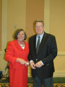 Mayor Fromm with Mayor Suzanne M. Walters, President of NJLM